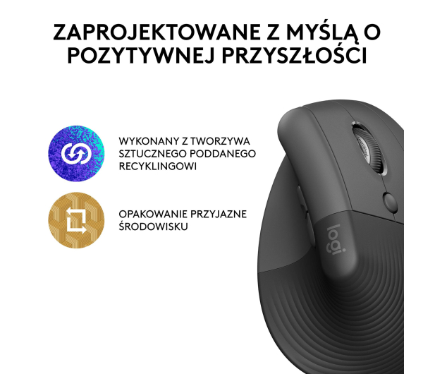 LOGITECH Lift RighT Vertical Ergonomic 910-006473 - 743071 - zdjęcie 10